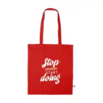 Organic Cotton Shopper Colour (140 g/m²) tas — productfoto 8