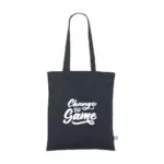 Organic Cotton Shopper Colour (140 g/m²) tas, donkerblauw (± pms 546 c)