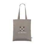 Organic Cotton Shopper Colour (140 g/m²) tas, grijs (± pms cool gray 9c)