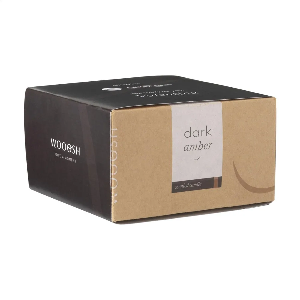 Wooosh Flame Scented Candle Dark Amber geurkaars productfoto 6 - Hidalgo-werbeartikel Wooosh Flame Scented Candle Dark Amber geurkaars — productfoto 6