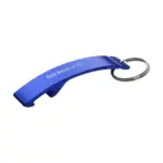 Alu Opener sleutelhanger, blauw (± pms 286)