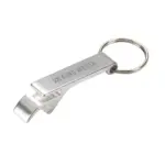 OpenUp opener sleutelhanger zilver - Hidalgo-werbeartikel OpenUp opener sleutelhanger, zilver