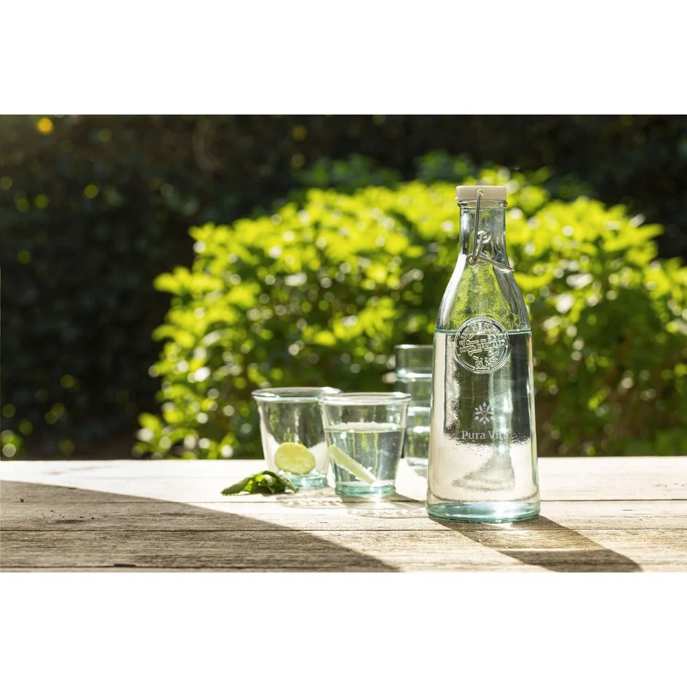 Sevilla Gerecycled Waterglas 220 ml productfoto 3 - Hidalgo-werbeartikel Sevilla Gerecycled Waterglas 220 ml — productfoto 3