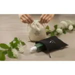 Gift Pouch Naturel GRS Recycled Cotton (150 g/m²) S — productfoto 2