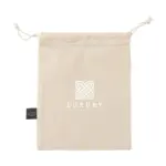 Gift Pouch Naturel GRS Recycled Cotton (150 g/m²) S — productfoto 4