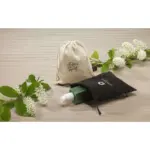 Gift Pouch Naturel GRS Recycled Cotton (150 g/m²) S — productfoto 6