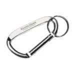 CarabineKey karabijnhaak, zilver