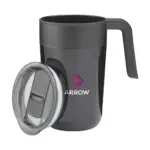 Fika RCS Recycled Steel Cup 400 ml thermosbeker — productfoto 3