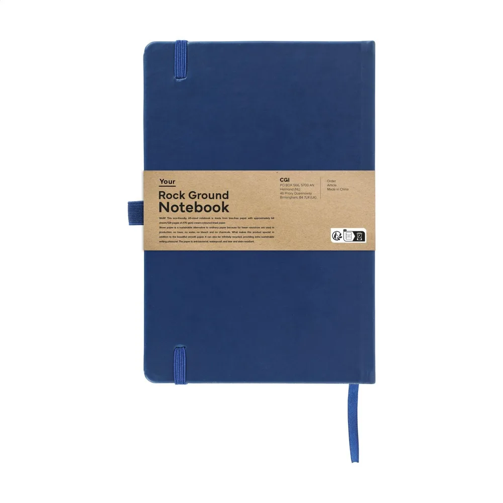 Rock Ground Notebook A5 notitieboek — productfoto 2