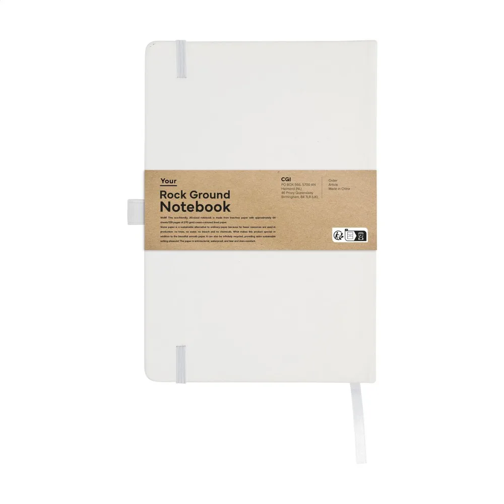 Rock Ground Notebook A5 notitieboek — productfoto 7