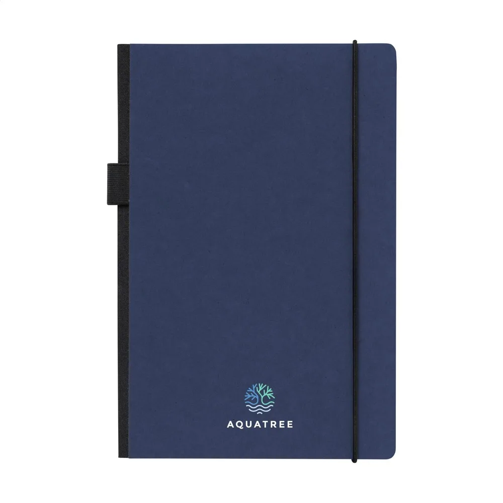 Craftnote Notebook A5 notitieboek blauw ± pms 540u - Hidalgo-werbeartikel Craftnote Notebook A5 notitieboek, blauw (± pms 540u)