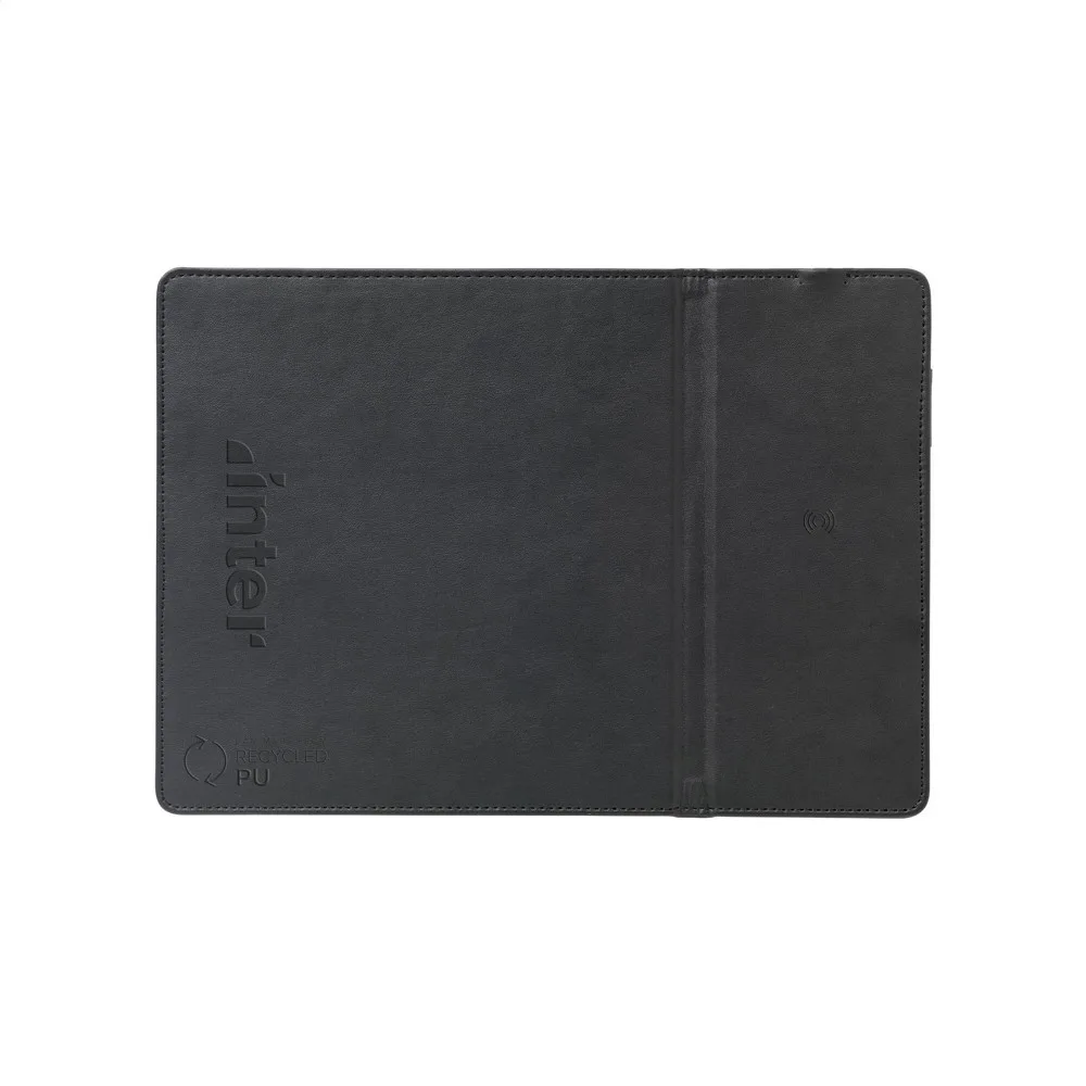 RCS Recycled Wireless Charging Mousepad productfoto 3 - Hidalgo-werbeartikel RCS Recycled Wireless Charging Mousepad — productfoto 3