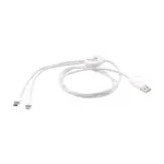 Charging Cable RCS Recycled ABS-TPE oplaadkabel — productfoto 4