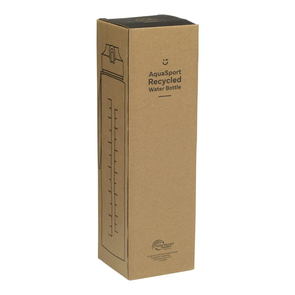 AquaSport RCS Recycled Water Bottle 1 L productfoto 6 - Bidons & Shakers AquaSport RCS Recycled Water Bottle 1 L — productfoto 6