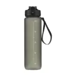 AquaSport RCS Recycled Water Bottle 1 L, zwart