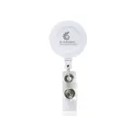 BadgeClip badgehouder, wit (± pms white)