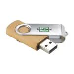 USB Twist Bamboo from stock 8 GB — product photo 3