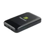 Compact 5000 RCS Recycled ABS Powerbank - Hidalgo Compact 5000 RCS Recycled ABS Powerbank