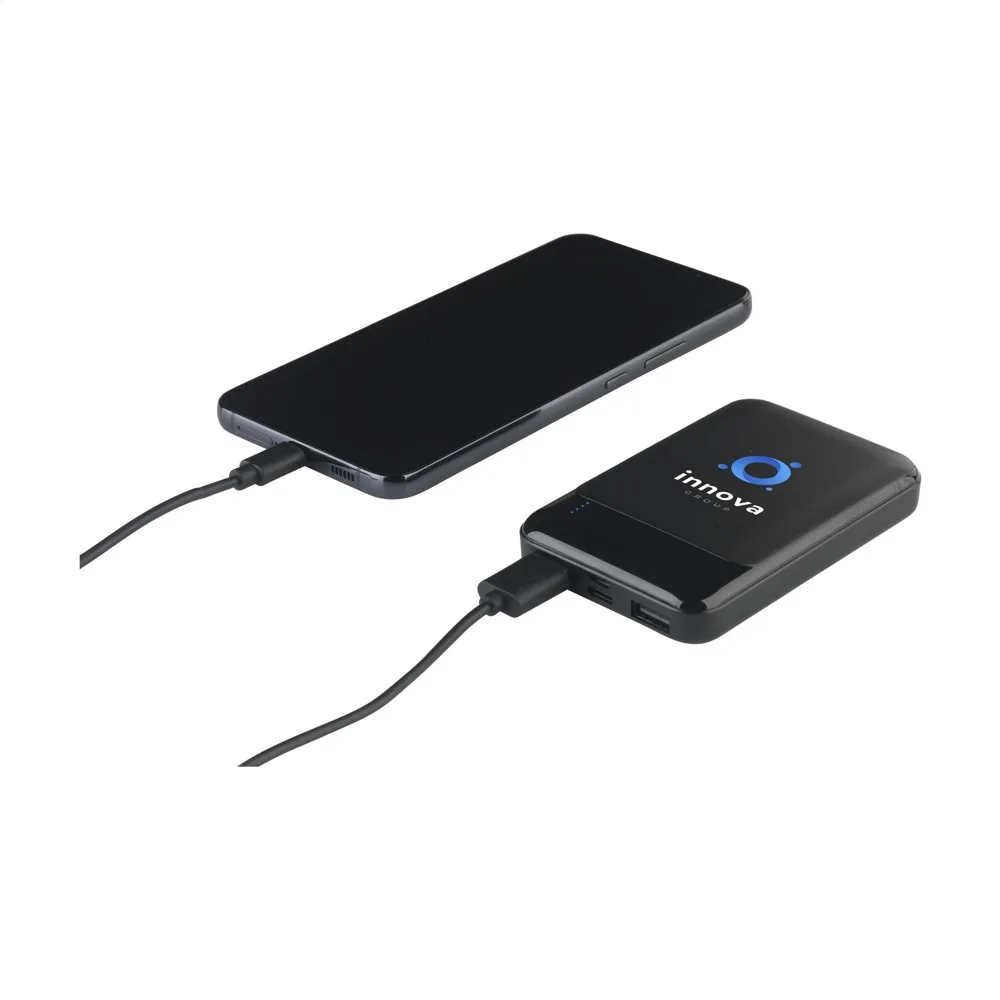 Compact 5000 RCS Recycled ABS Powerbank — productfoto 3