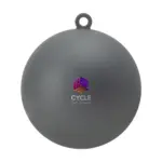 Kerstbal Ø 7 cm Recycled PP - Made in Europe, zilver (± pms 877)