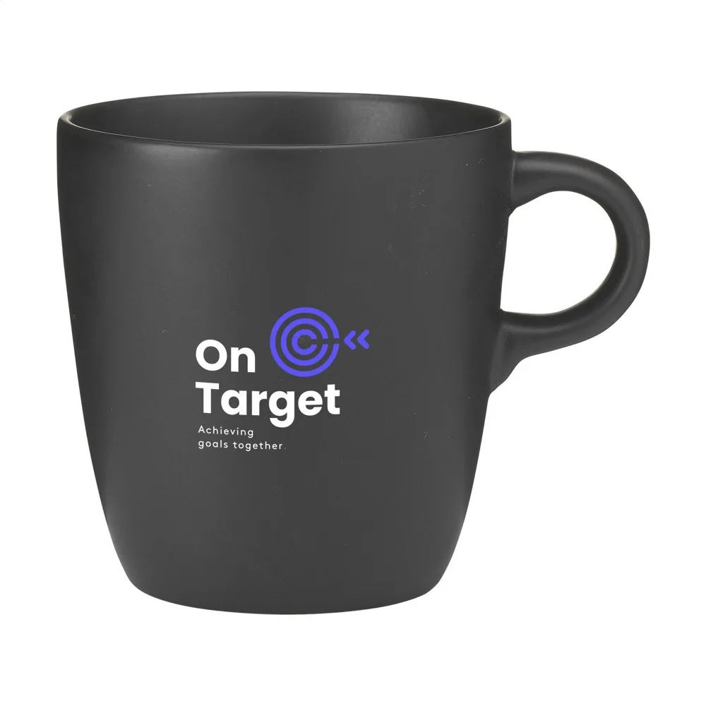 Tazza 375 ml mok zwart - Hidalgo-werbeartikel Tazza 375 ml mok, zwart