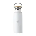 Nordvik RCS Recycled Steel 500 ml drinkfles, wit