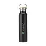 Nordvik RCS Recycled Steel 750 ml drinkfles, zwart (± pms black)