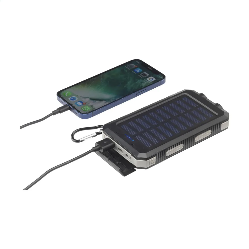 Trail RCS Solar Charger Compass 8000 oplader productfoto 4 - Hidalgo-werbeartikel Trail RCS Solar Charger Compass 8000 oplader — productfoto 4