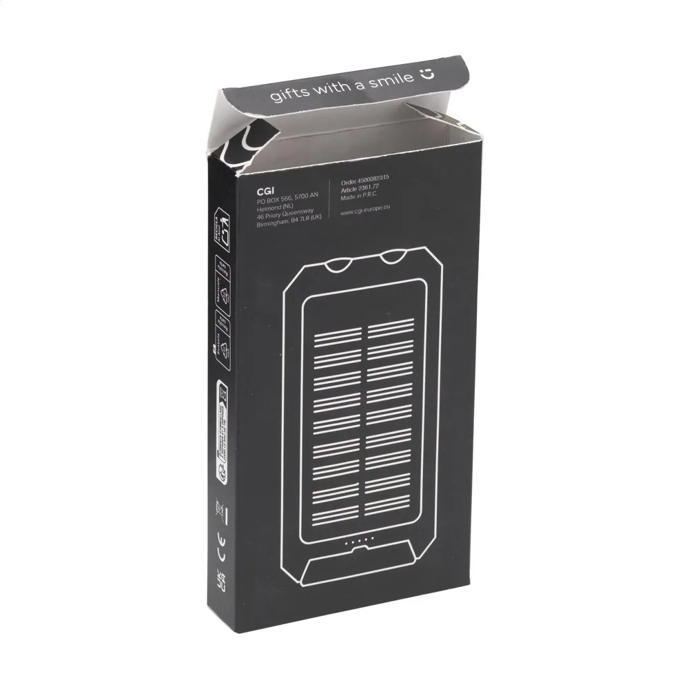 Trail RCS Solar Charger Compass 8000 oplader productfoto 15 - Hidalgo-werbeartikel Trail RCS Solar Charger Compass 8000 oplader — productfoto 15