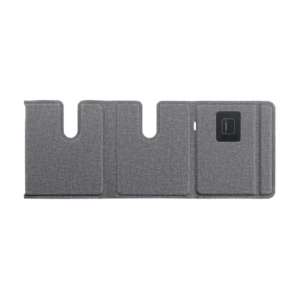 Triplo RCS Wireless Charging Station oplader productfoto 9 - Hidalgo-werbeartikel Triplo RCS Wireless Charging Station oplader — productfoto 9