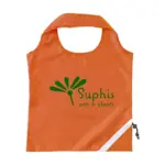 Custom Strawberry Foldable Bag 8L 190T Polyester 8x8cm