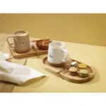 Bowls and Dishes - Puur Hout - Serveertray Ovaal 27 cm — productfoto 2