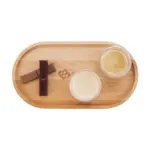Bowls and Dishes - Puur Hout - Serveertray Ovaal 27 cm — productfoto 4