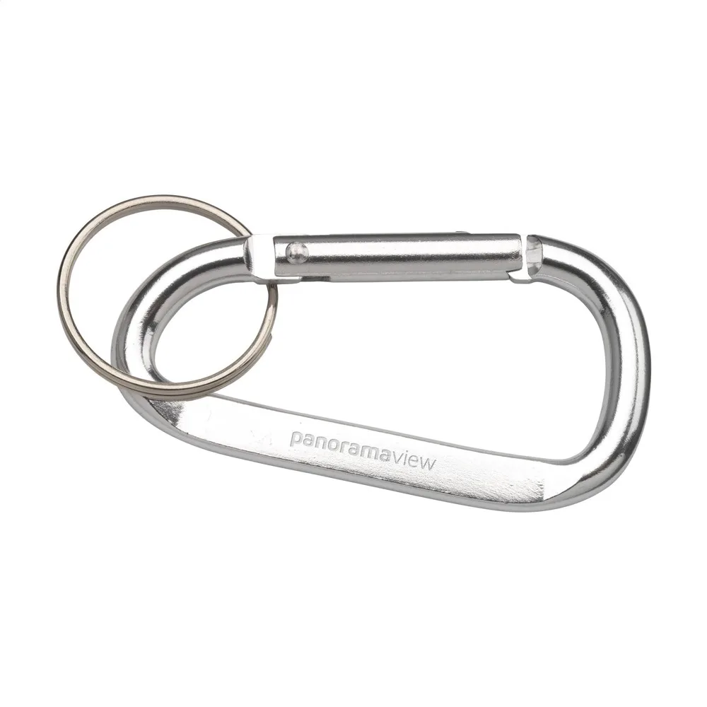 Custom Carabiner Keychain GRS Recycled Aluminium 6cm — product photo 9