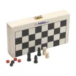 CheckMate Game Box 3-in-1 spel - Hidalgo CheckMate Game Box 3-in-1 spel