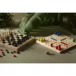 CheckMate Game Box 3-in-1 spel — productfoto 2