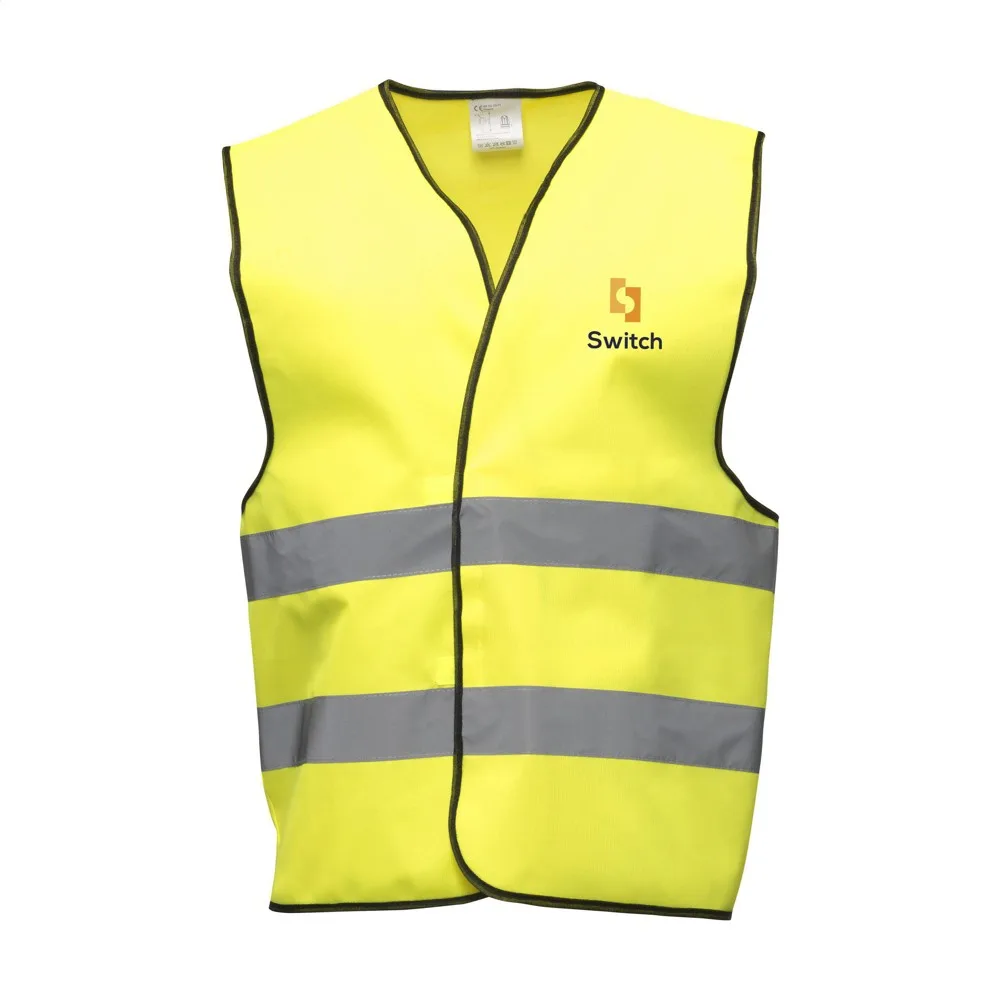 Safety Reflex Vest veiligheidsvest fluo geel ± pms 387c - Hidalgo-werbeartikel Safety Reflex Vest veiligheidsvest, fluo geel (± pms 387c)