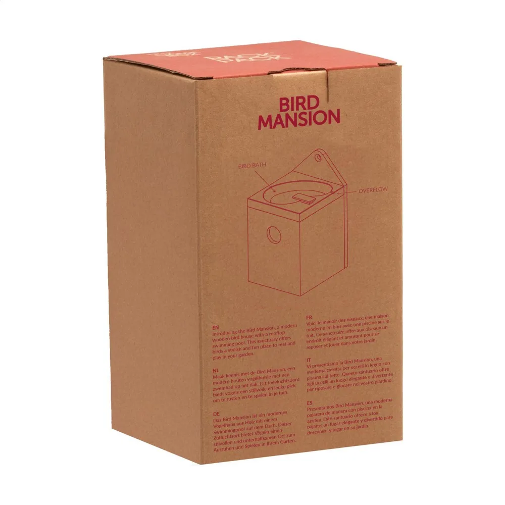 Rackpack Bird Mansion productfoto 6 - Hidalgo-werbeartikel Rackpack Bird Mansion — productfoto 6