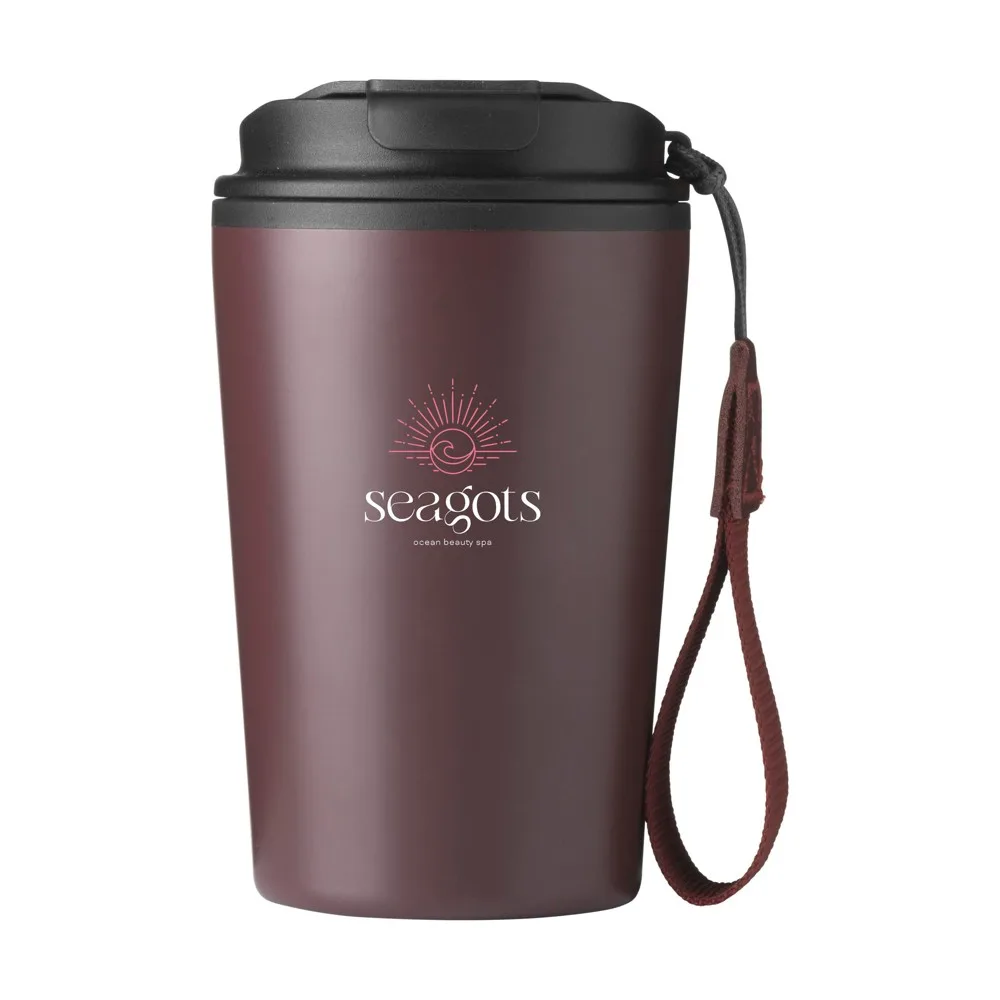 Wooosh RCS Varga Travel Mug 400 ml bordeaux ± pms pms 4103c - Hidalgo-werbeartikel Wooosh RCS Varga Travel Mug 400 ml, bordeaux (± pms pms 4103c)