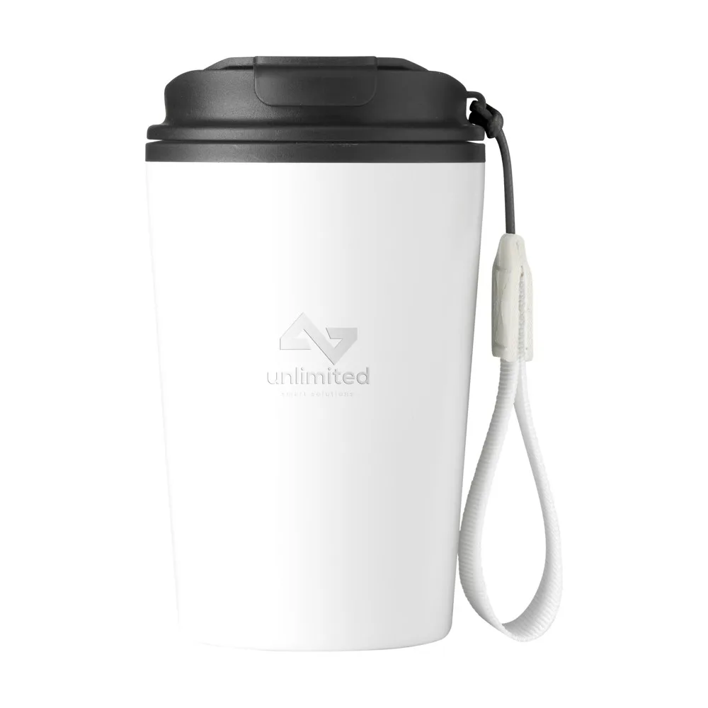 Wooosh RCS Varga Travel Mug 400 ml wit - Hidalgo-werbeartikel Wooosh RCS Varga Travel Mug 400 ml, wit