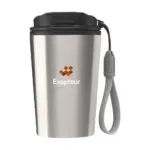 Wooosh RCS Varga Travel Mug 400 ml zilver - Hidalgo-werbeartikel Wooosh RCS Varga Travel Mug 400 ml, zilver
