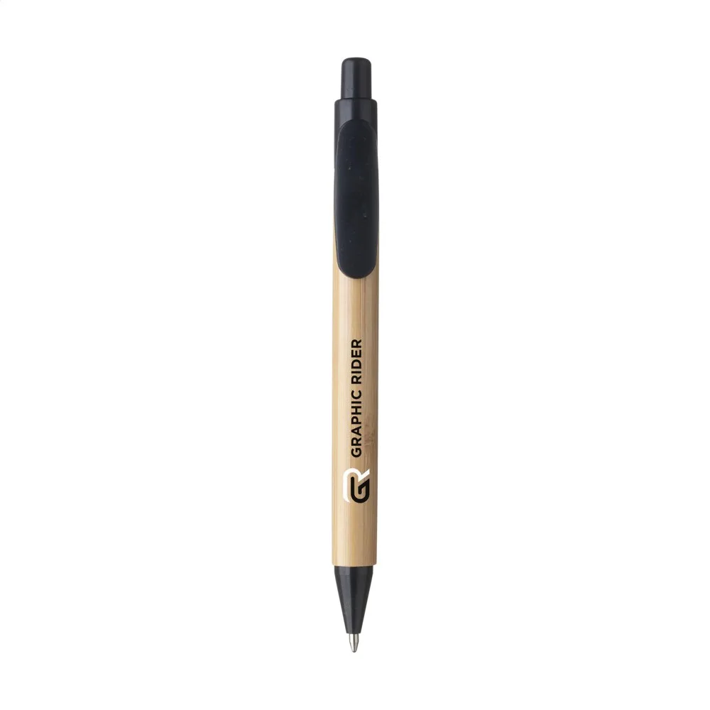 Bamboo Wheat Pen tarwestro pennen productfoto 2 - Hidalgo-werbeartikel Bamboo Wheat Pen tarwestro pennen — productfoto 2