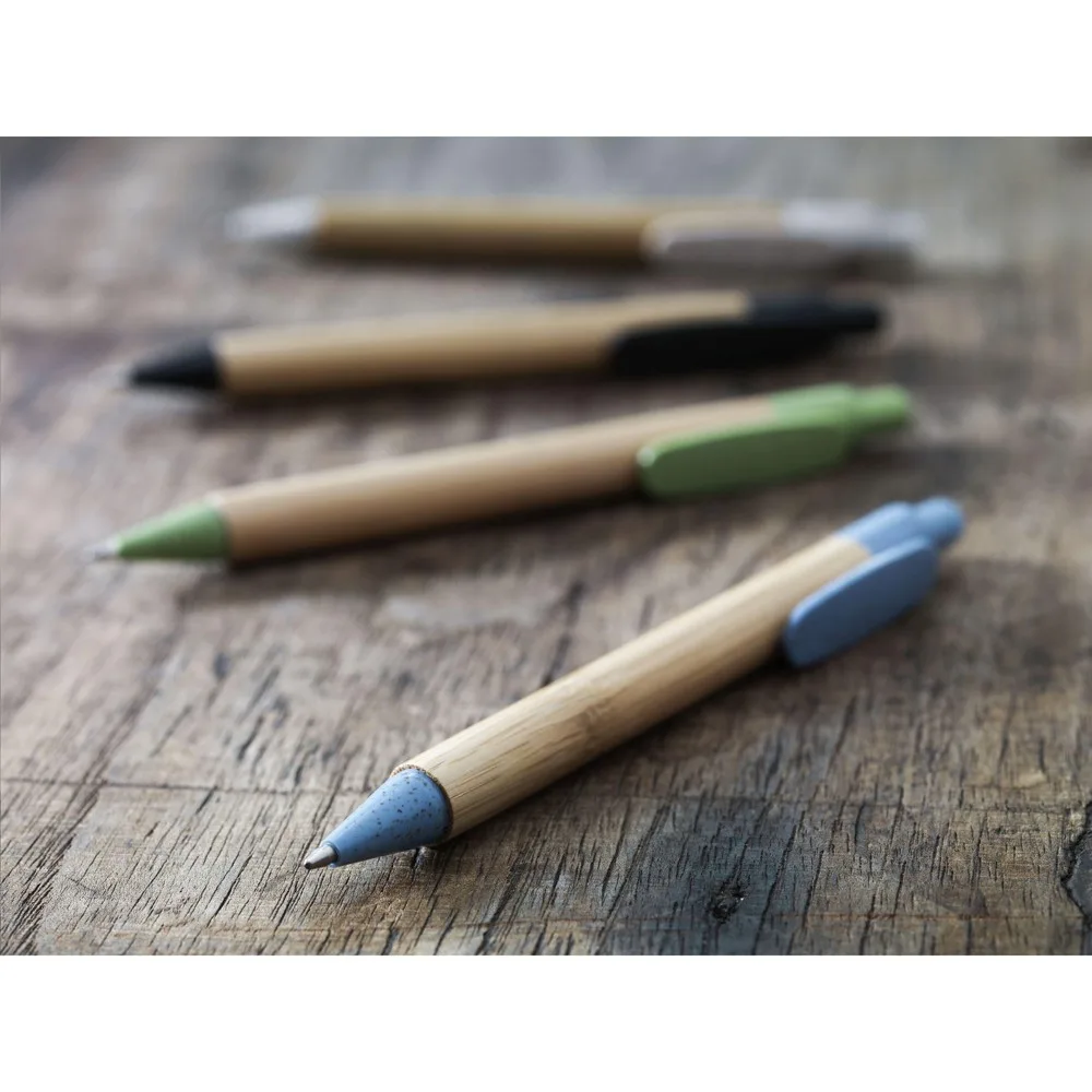 Bamboo Wheat Pen tarwestro pennen productfoto 6 - Hidalgo-werbeartikel Bamboo Wheat Pen tarwestro pennen — productfoto 6