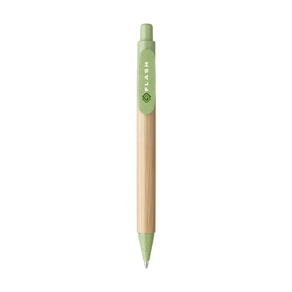 Bamboo Wheat Pen tarwestro pennen productfoto 7 - Hidalgo-werbeartikel Bamboo Wheat Pen tarwestro pennen — productfoto 7