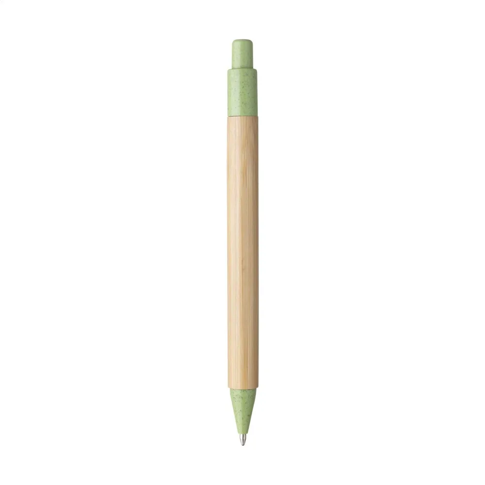 Bamboo Wheat Pen tarwestro pennen productfoto 9 - Hidalgo-werbeartikel Bamboo Wheat Pen tarwestro pennen — productfoto 9