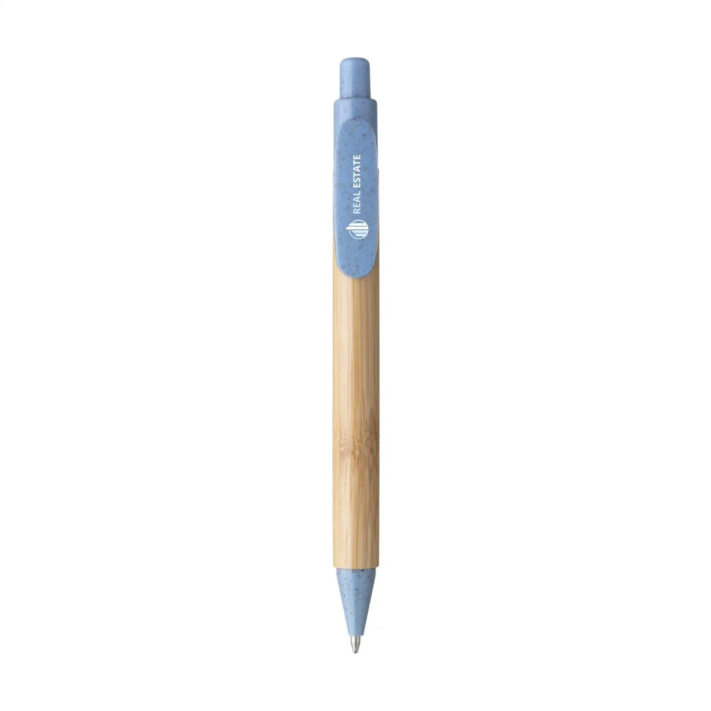 Bamboo Wheat Pen tarwestro pennen productfoto 13 - Hidalgo-werbeartikel Bamboo Wheat Pen tarwestro pennen — productfoto 13