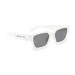 Marina GRS Recycled PC zonnebril wit - Hidalgo-werbeartikel Marina GRS Recycled PC zonnebril, wit