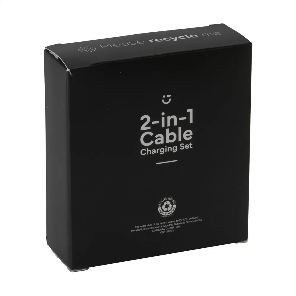 2-in-1 RCS Cable Charging Set oplaadset — productfoto 5