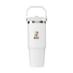 Hippo Recycled Steel Cup 900 ml, wit