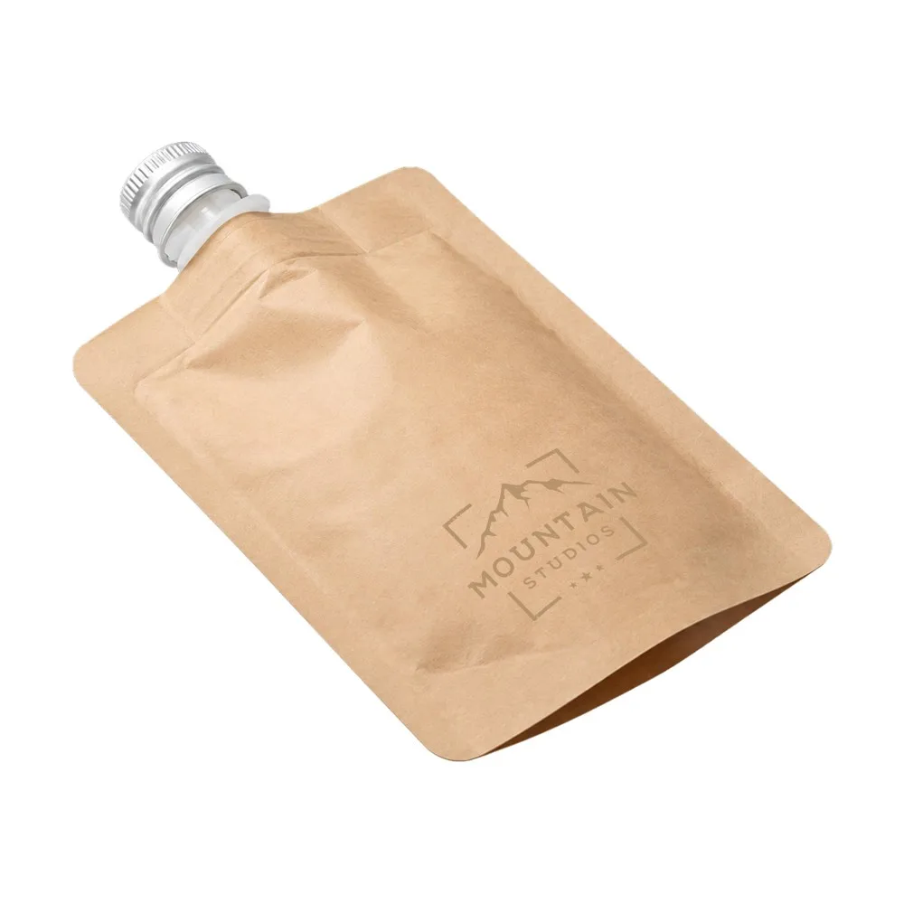 Sonnencreme SunKraft LSF 30 bedrucken Kraft-Beutel 35ml — Produktfoto 4